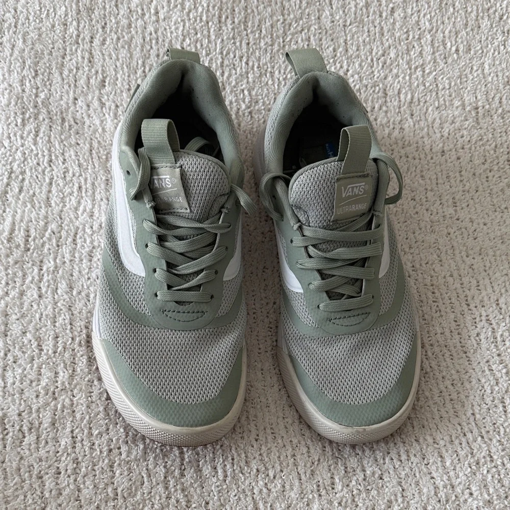 Vans UltraRange Olive Green Sneakers - Picture 2 of 4